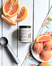 Load image into Gallery viewer, Hand Churned Orange Sherbet Candle