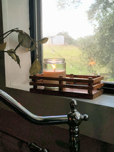 Load image into Gallery viewer, Small wooden farmhouse crate.