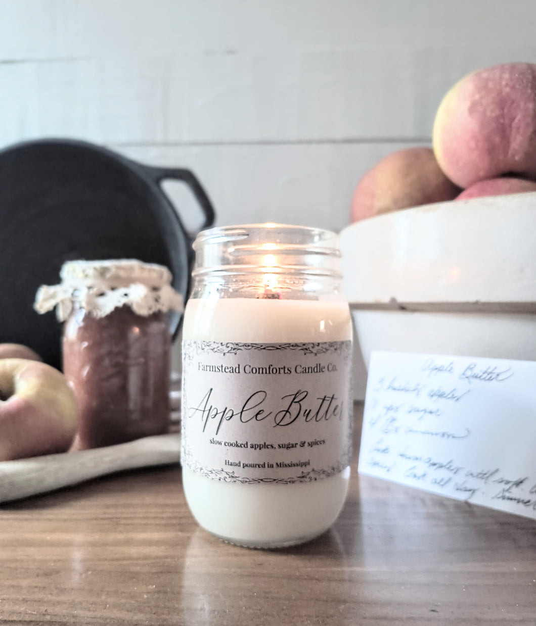 Apple Butter Candle