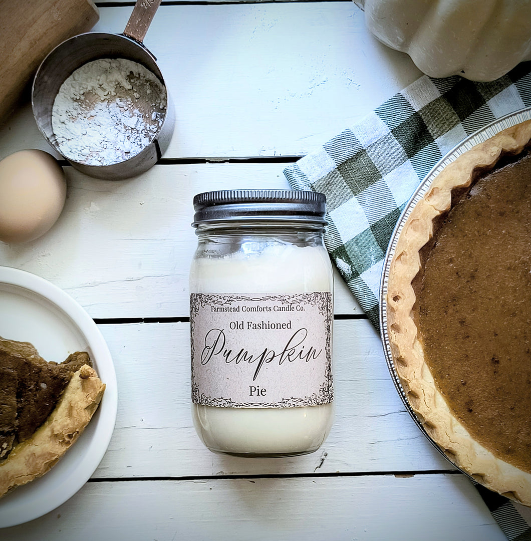 Old Fashioned Pumpkin Pie Candle